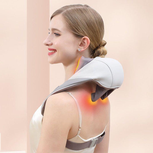 🌀 Coussin de Massage Chauffant – Offrez à votre corps le massage qu’il mérite 💆♂️🔥