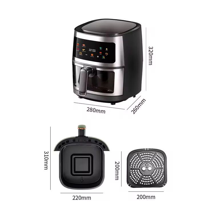 đ Air Fryer â Friteuse sans huile familiale 13L đâš