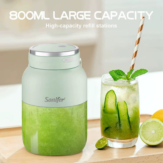 🥳 Sonifer Portable Blender Cup SF-8131 – Mixez partout et facilement !