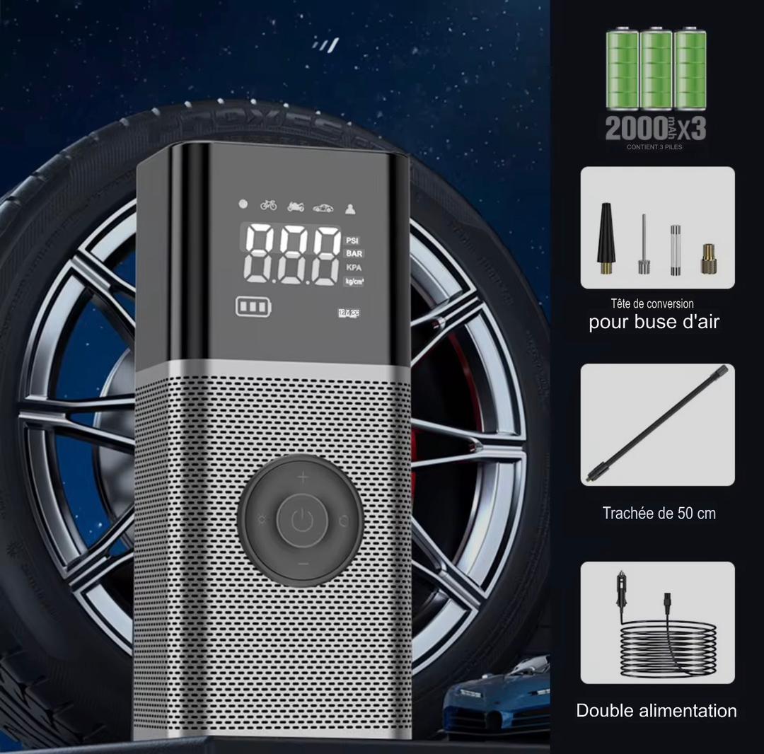 đš Le Compresseur Intelligent 4-en-1 Indispensable pour Vos DĂ©placements