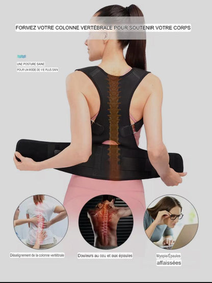 🧍‍♂️ Correcteur de posture – Confort et maintien instantané ! ✨