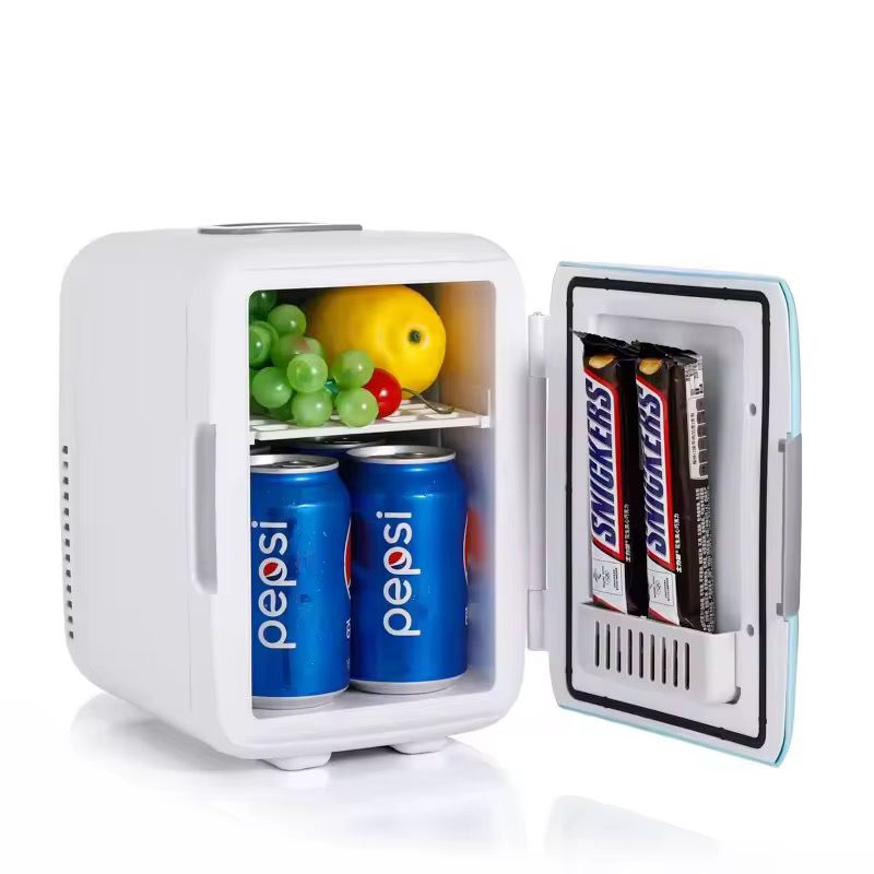 ✨ Mini Frigo Miroir LED – L’Indispensable Beauté & Confort