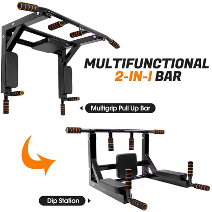 💪🔥 Station de Musculation Murale 2-en-1