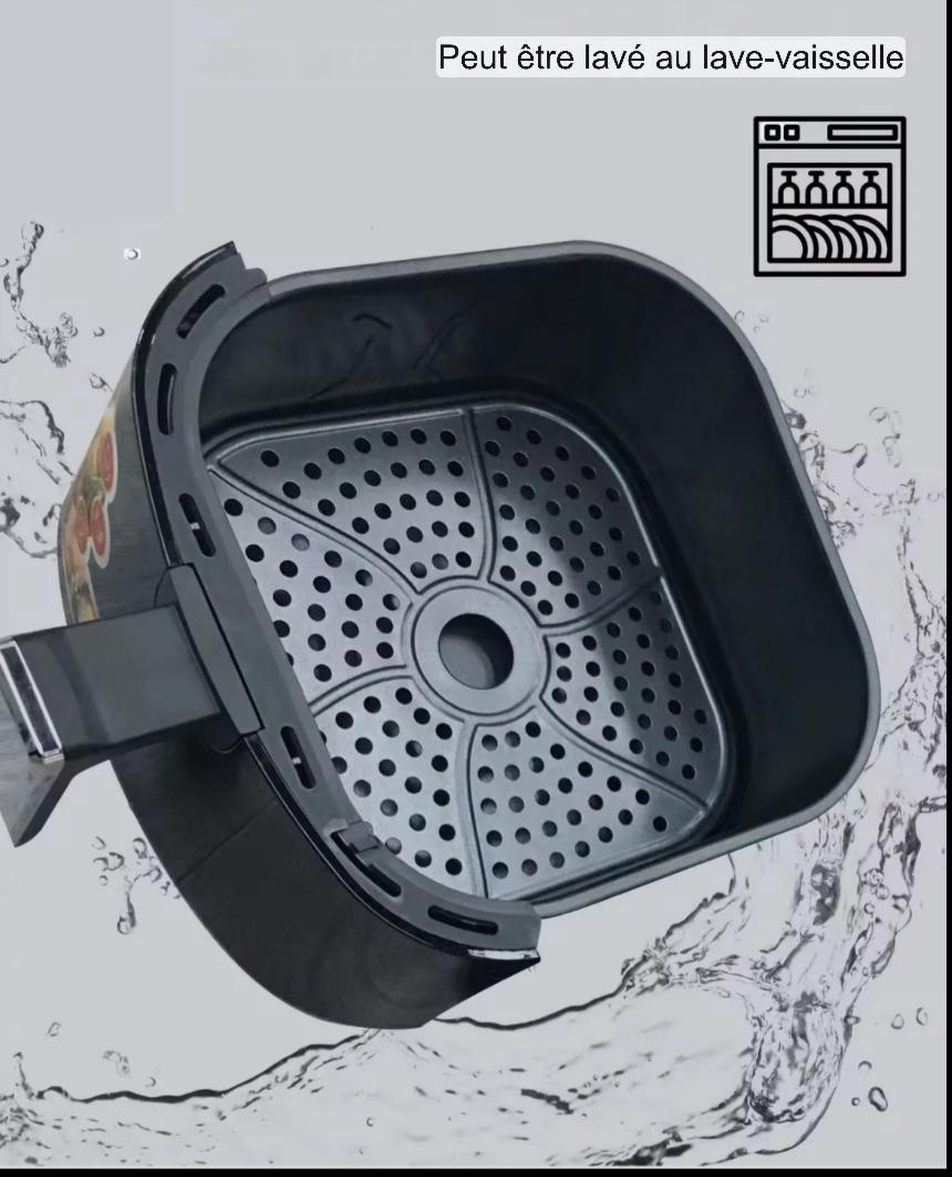 🍟 Air Fryer – Friteuse sans huile familiale 13L 🍗✨