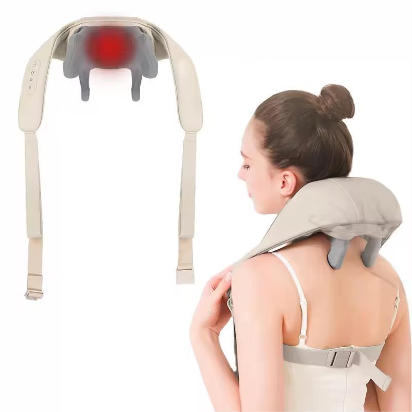 🌀 Coussin de Massage Chauffant – Offrez à votre corps le massage qu’il mérite 💆‍♂️🔥