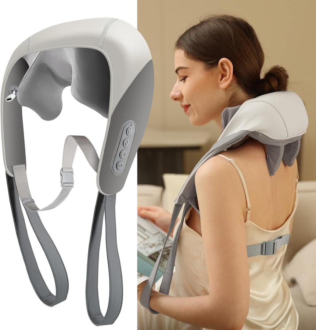 🌀 Coussin de Massage Chauffant – Offrez à votre corps le massage qu’il mérite 💆‍♂️🔥