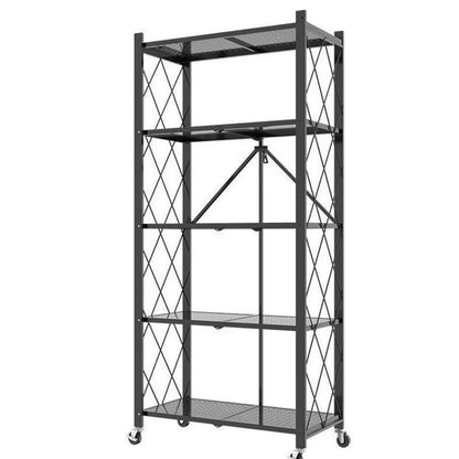 🏡 Étagère Pliable 5 Niveaux – Rangement Instantané