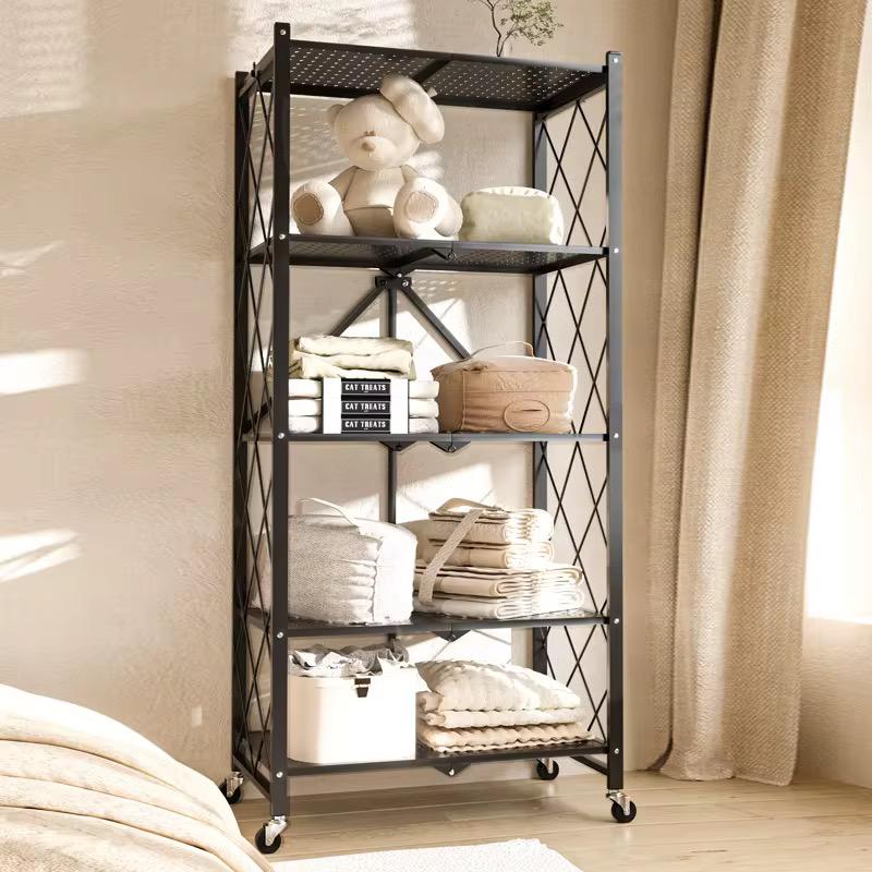 🏡 Étagère Pliable 5 Niveaux – Rangement Instantané