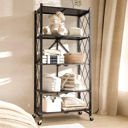 🏡 Étagère Pliable 5 Niveaux – Rangement Instantané