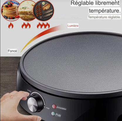 🥞 Crêpe Maker Électrique – Des crêpes parfaites à la maison