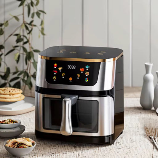 🍟 Air Fryer – Friteuse sans huile familiale 13L 🍗✨