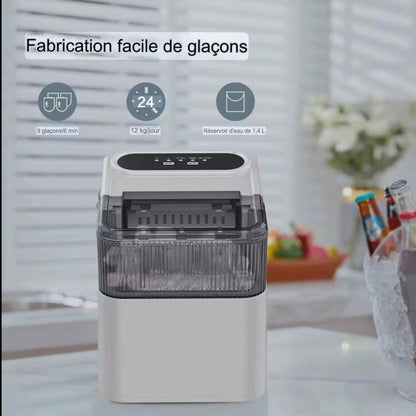 🧊 MACHINE À GLAÇONS EXPRESS – GLAÇONS EN 6 À 10 MINUTES !
