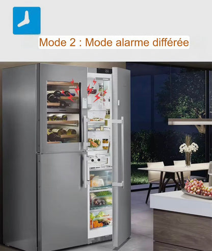 🔒 Alarme Magnétique de Porte & Fenêtre – Sécurité Instantanée