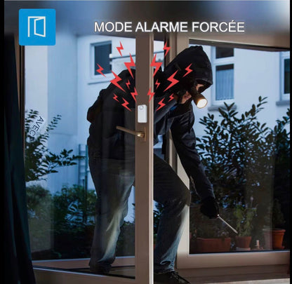 🔒 Alarme Magnétique de Porte & Fenêtre – Sécurité Instantanée