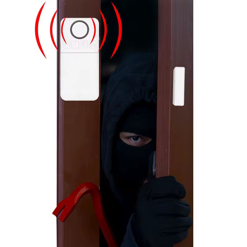 🔒 Alarme Magnétique de Porte & Fenêtre – Sécurité Instantanée